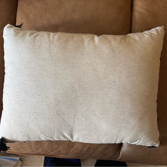 Target Opalhouse Boho Black + White Throw Pillow w/ Tassels - Never Used - Picture 4 of 6